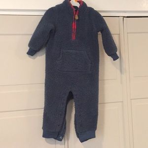 Carter’s winter one piece body suit Size 12 months